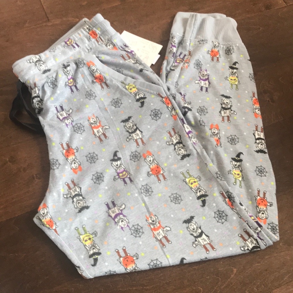 Cute Halloween dog theme pajama pants - Picture 1 of 4